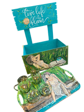 Load image into Gallery viewer, Sun March 23 10amExtra Large Hand Painted "Finding Me" Planter