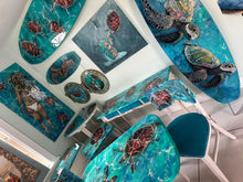Load image into Gallery viewer, Swimming with The Turtles Tissue