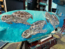 Load image into Gallery viewer, Water Color Turtle