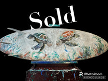 Load image into Gallery viewer, Coral Sea Turtle Tissue Paper