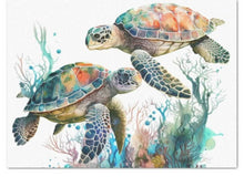 Load image into Gallery viewer, Coral Sea Turtle Tissue Paper