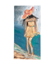 Load image into Gallery viewer, Sat April 19 SPECIAL "Easter: New Beginnings" 12X24 Acrylics Workshop A Fun Easter Paint Party