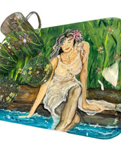 Load image into Gallery viewer, Sat March 22 10am "Finding Me" Hand Painted/Resin Spring Tray