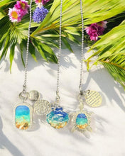 Load image into Gallery viewer, Sat April 26 11am Ocean Resin Pour Fan Pulls Workshop