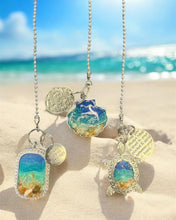 Load image into Gallery viewer, Sat April 26 11am Ocean Resin Pour Fan Pulls Workshop