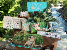 Load image into Gallery viewer, Sun March 23 10amExtra Large Hand Painted "Finding Me" Planter