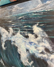 Load image into Gallery viewer, Sun July 13 11am "Moonrise" 16x20 Acrylics Workshop