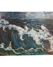 Load image into Gallery viewer, Sun July 13 11am "Moonrise" 16x20 Acrylics Workshop