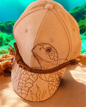 Load image into Gallery viewer, Sunday June 29 11am Sea Turtle Baseball Hat Burning Workshop