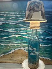 Load image into Gallery viewer, Sat Aug 23 11am Ocean Resin Pour Sea Turtle Lamp