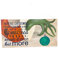Load image into Gallery viewer, Nov 16 11am Grinchmas Magic: A Holiday Art Experience with Sherry 2Ft WOOD GRINCH SIGN