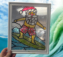 Load image into Gallery viewer, Thur Dec 11 8x10 Stain Glass Santa Workshop
