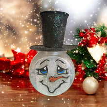 Load image into Gallery viewer, Thur Dec 18 11am Thursday Special $35 2 Tier Snowman cookie/candy Jary Workshop