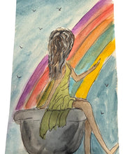 Load image into Gallery viewer, Tue March 17 8am "Whats At The End Of Your Rainbow" Junk Art Journal Entry