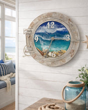 Load image into Gallery viewer, Sun June 14 11am Timeless Tides Clock Mastering 3D Ocean Resin Pour Workshop