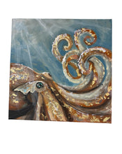 Load image into Gallery viewer, Sat July 18 11am Gold Leaf Octopus Workshop