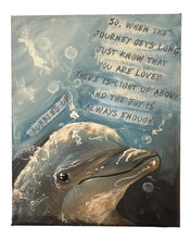 Load image into Gallery viewer, Fri July 17 8am Coffee and Canvas Dolphin Bubbles Up Workshop