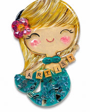 Load image into Gallery viewer, Sat Aug 8 11am Mer~Baby Sea Glass Resin Workshop