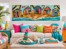 Load image into Gallery viewer, Sun Oct 25 11am ALL DAY EVENT "Surf City" 36x12 Acrylics Workshop