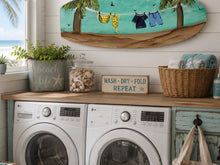 Load image into Gallery viewer, Fri Sept 18 8am Coffee and Canvas Coastal Cloths Line Surfboard