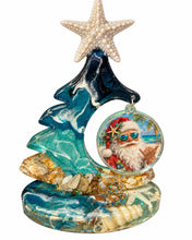 Load image into Gallery viewer, Sun Nov 29 11am Christmas Tree Ocean Resin Pour Photo Frame