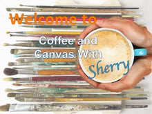 Load image into Gallery viewer, Thur April 3 8am COFFEE AND CANVAS CLUB Ocean Wave