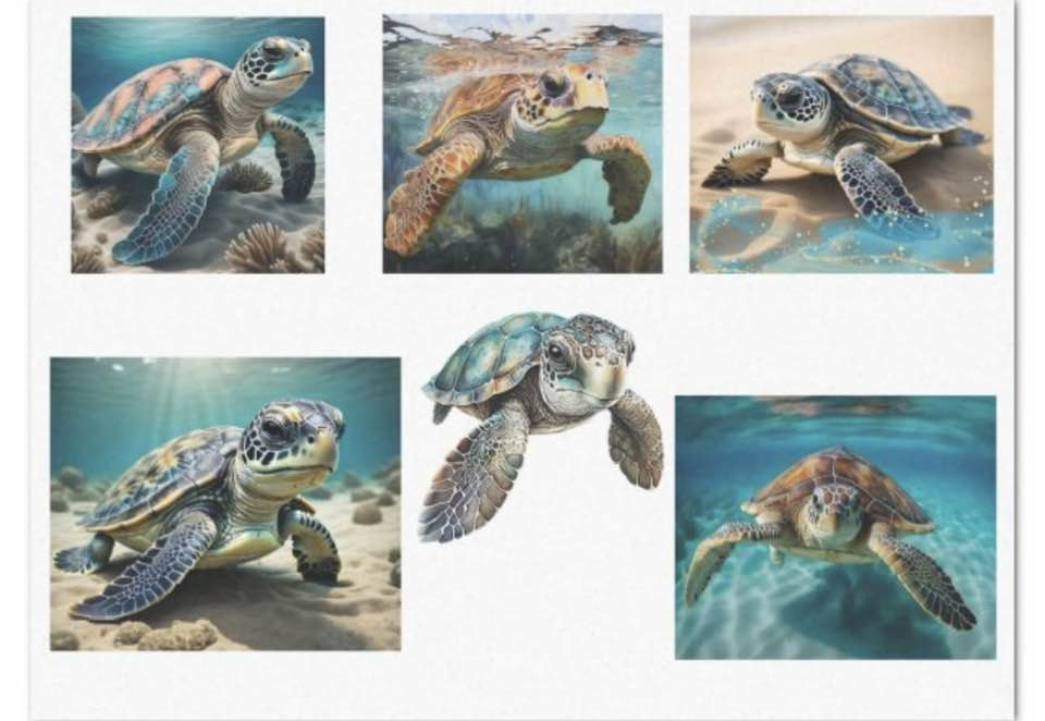 Sea Turtle Collection Tissue