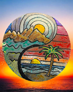 Sat June 14 11am Island Time Stain Glass Workshop