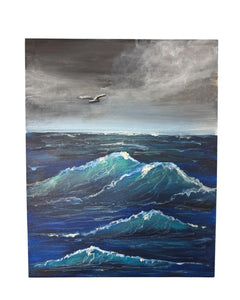 Thur June 19 8am Coffee and Canvas Night Time Wave