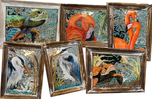 Sat Sept 6 11am Hand Painted Mirror Resin Art Workshop