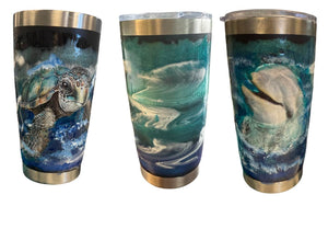 Sat Sept 20 11am Ocean Resin pour and Art Work Workshop