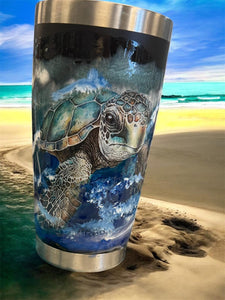 Sat Sept 20 11am Ocean Resin pour and Art Work Workshop