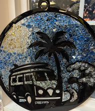Load image into Gallery viewer, Sat Nov 8 11am XL 2ft Vintage Bus Crushed Glass Resin Suncatcher
