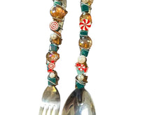 Load image into Gallery viewer, Sat Nove 15 11am Large Hand Painte Plater and Matching Utensils
