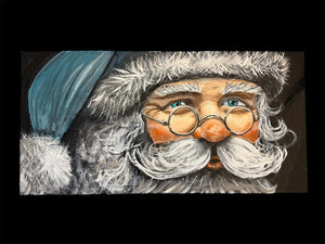 Sat Nov 15 11am Santa 2025 Mastering Expression and Texture acyrlics