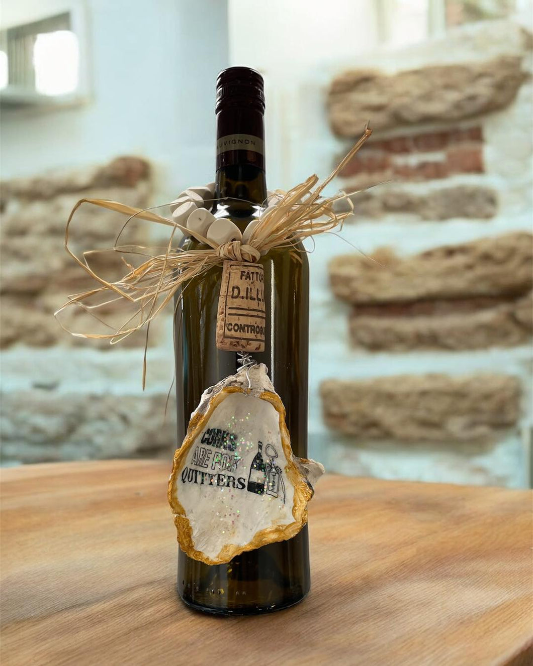 Mon Oct 13 12-2 MAKE IT TAKE IT MONDAY Wine Bottle Ornament