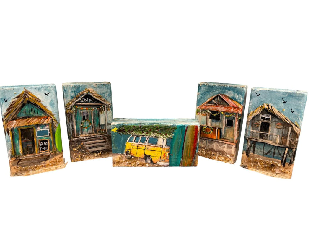 Decoupage Paper for the Christmas Coastal Village