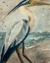 Load image into Gallery viewer, Thur Sept 25 8am Coffee and Canvas Heron
