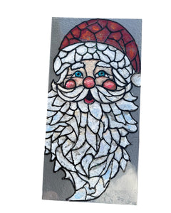 Sunday Nov 9 11am Large 12x24 Santa Stain Glass Workshop