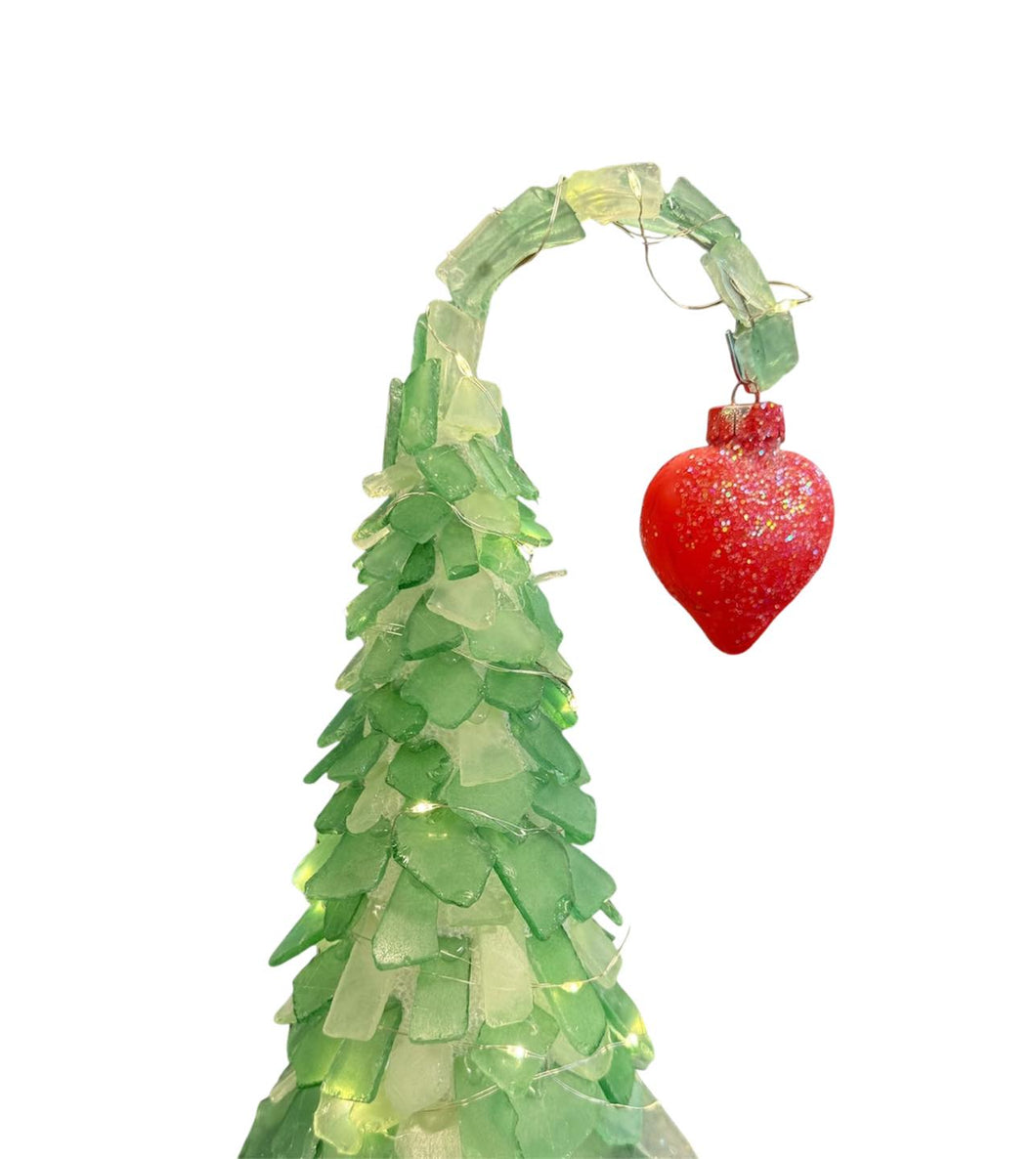 Fri Dec 5 11am Grinchmas Day Sea Glass Christmas Tree Workshop