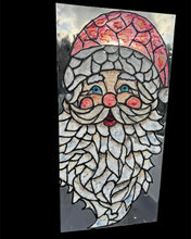 Load image into Gallery viewer, Sunday Nov 9 11am Large 12x24 Santa Stain Glass Workshop
