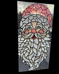 Sunday Nov 9 11am Large 12x24 Santa Stain Glass Workshop