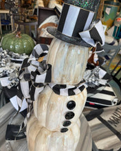 Load image into Gallery viewer, Sat Oct 18 11am Large Faux Wood Snowman Workshop
