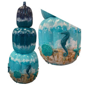 Load image into Gallery viewer, Sat Oct 18 11am Large 3ft Ocean Resin Pumpkin/Snowman Workshop
