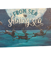 Load image into Gallery viewer, Fri Dec 12 11am From Sea To Shining Sea 2 Foot Wood Sign Workshop
