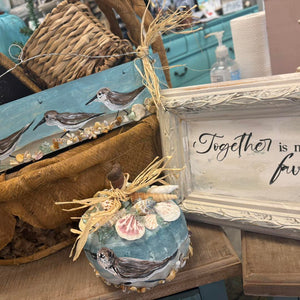 Fri Oct 31 8am Coffee and Canvas Sandpiper Pumpkin
