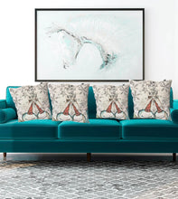 Load image into Gallery viewer, Mon Nov 24 11am Snow Couple Painted Pillow Workshop
