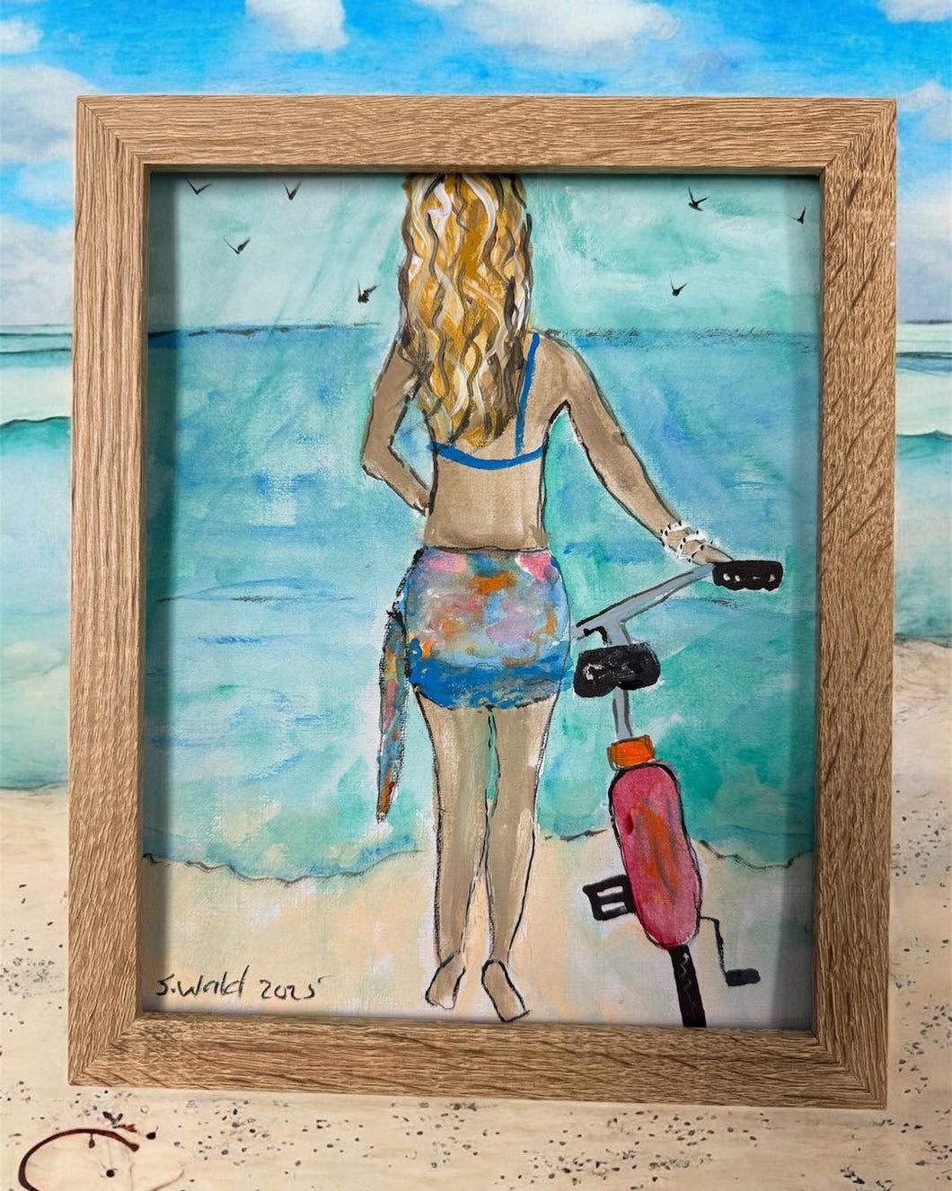 Thur Nov 20 8am Coffee and Canvas Acrylic Wash Workshop