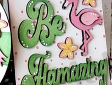 Load image into Gallery viewer, Sun Dec 7 11am Set of 3 6&quot; Flamingo Wood Decor Workshop
