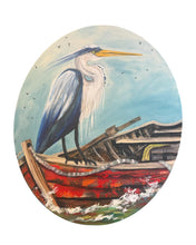 Load image into Gallery viewer, Sat Jan 10 11am Boat Ride 24x20 Acrylics

